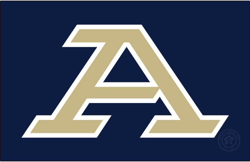 Akron Zips 2022-Pres Primary Dark Logo diy DTF decal sticker